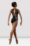 Mirella Ladies Watercolour Open Back Tank Leotard - M3103LM