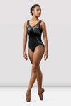 Mirella Ladies Watercolour Open Back Tank Leotard - M3103LM