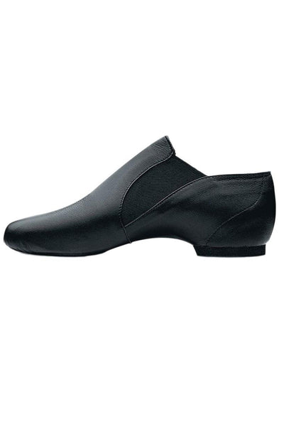 Bloch Mens Leather Elasta Jazz Booties - S0499M
