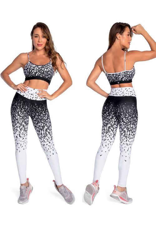 SoDanca Trinys Fly Leggings and Bra Set - F14515