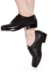 SoDanca Women's Premium Leather Pro Tap With Rubber Pads - TA800