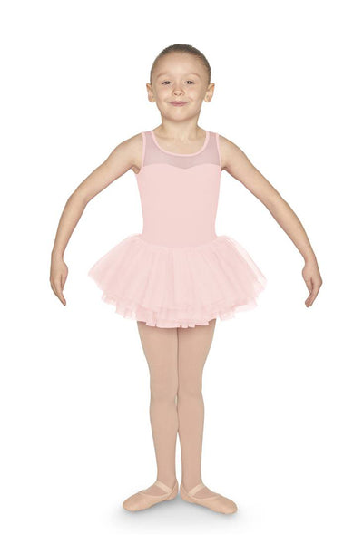 Mirella Girls Diamente Bow Back Tutu Dress - M1073C