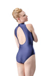 Sara Mearns Ladies Leotard with Halter Top & Shimmer Microfiber - RDE1931